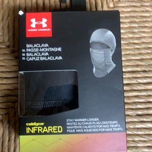 Men's black under armour balaclava